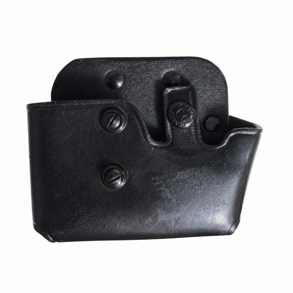 Galco COP Series MCP22B Leather Magazine Handcuff Paddle Carrier Black